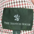 ザスコッチハウス The Scotch House リネン混 チェックテーラードジャケット メンズ import:L