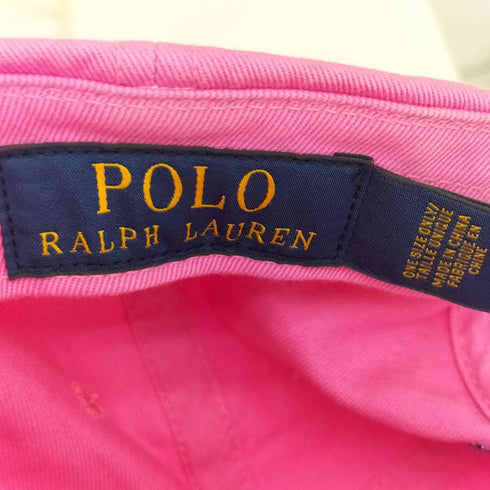 ポロラルフローレン POLO RALPH LAUREN ポニー刺繍 6パネル ベースボール キャップ メンズ