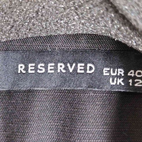 RESERVED ノースリーブ ロングジレ ワンピース レディース EUR:40