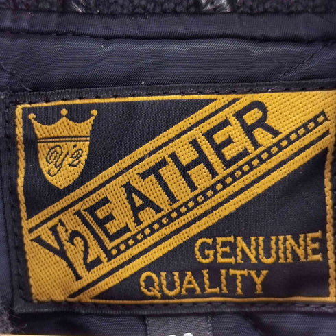 Y2 leather スウェード切替ジャケット メンズ US:36