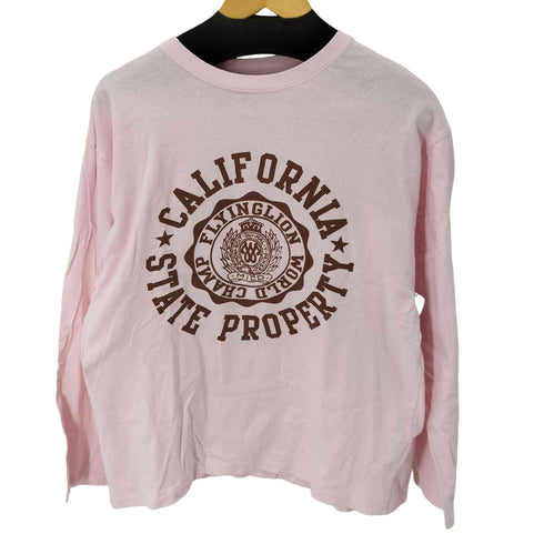 YOLORS ロゴプリント L/S Tシャツ メンズ JPN:L