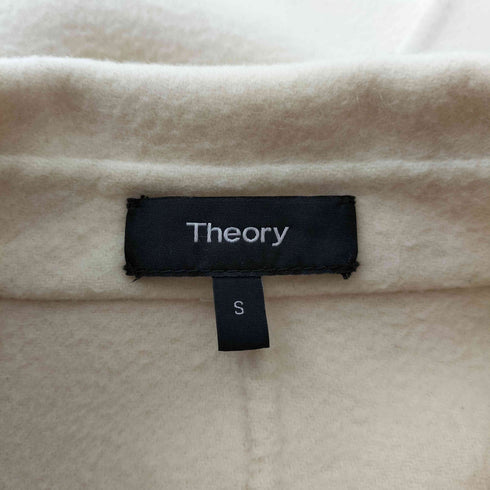 セオリー theory カシミヤ混 ウール ベルデッド チェスターコート ダブルフェイスコート レディース JPN:S