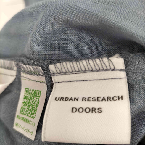 アーバンリサーチドアーズ URBAN RESEARCH DOORS リネンギャザーブラウス レディース JPN:M