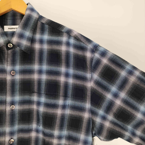 モンキータイム MONKEY TIME 24AW Shirt ビエラ チェック シャツ メンズ JPN:1