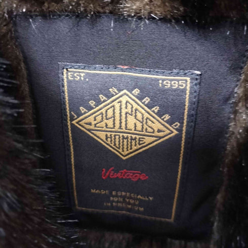 ニーキューイチニーキューゴーオム 291295=HOMME PAZZO OTHER COAT 裏地ファー フーデッドコート メンズ JPN:2