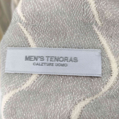 メンズティノラス MENS TENORAS シルク混 総柄 マフラー メンズ