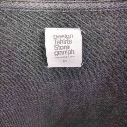 デザインティーシャツストアグラニフ Design Tshirts Store graniph コラボ BAR魔の巣 刺繍 クルーネック スウェット メンズ JPN:M