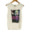 ヒステリックグラマー HYSTERIC GLAMOUR DH/MY HEART BEAT F Y pt My Heart Beat For You カットオフ ノースリーブ トップ メンズ FREE