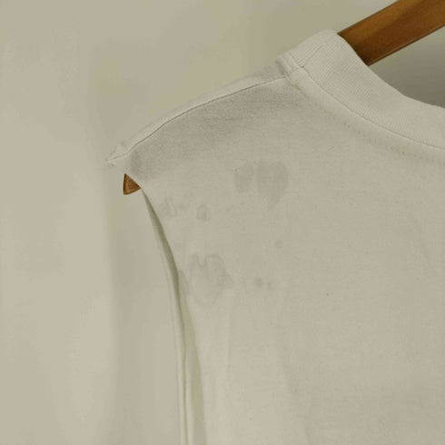 ヒステリックグラマー HYSTERIC GLAMOUR DH/MY HEART BEAT F Y pt My Heart Beat For You カットオフ ノースリーブ トップ メンズ FREE