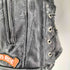 DIAMOND PLATE BUFFALO LEATHER ワッペン レザー シングル ライダース ジャケット メンズ import:M