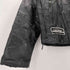 DIAMOND PLATE BUFFALO LEATHER ワッペン レザー シングル ライダース ジャケット メンズ import:M