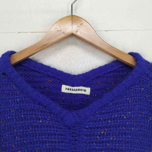 イッセイミヤケペルマネンテ ISSEY MIYAKE PERMANENTE 90S 93AW コクーンシルエットVネックニット レディース 2