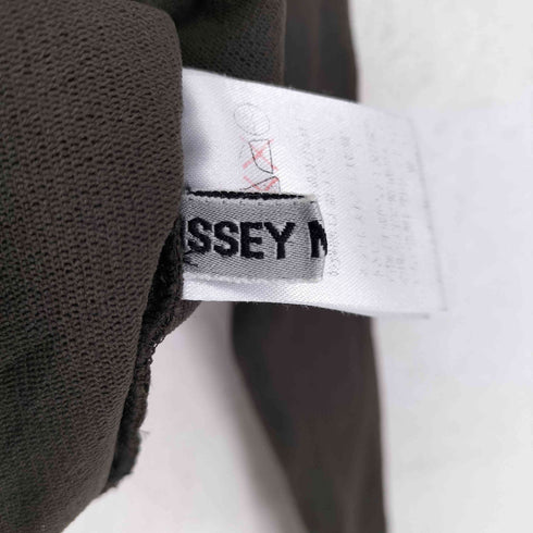 イッセイミヤケ ISSEY MIYAKE 90S 96SS フロッキープリントハイネックトップス レディース M