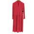 イッセイミヤケ ISSEY MIYAKE 24 ISSEY MIYAKE フロントオープンプリーツワンピース レディース