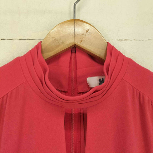 イッセイミヤケ ISSEY MIYAKE 24 ISSEY MIYAKE フロントオープンプリーツワンピース レディース