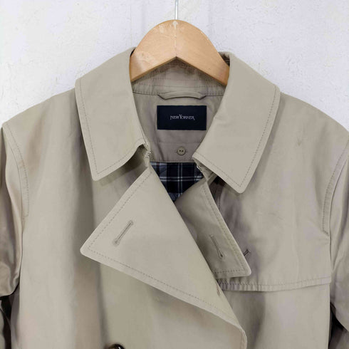 ニューヨーカー NEWYORKER Ventile チェックライナー付き トレンチコート レディース JPN:15号
