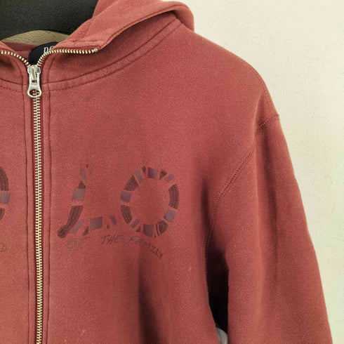 ポロブリティッシュカントリースピリット POLO BRITISH COUNTRY SPIRIT フロント プリントパーカー ダブルジップ メンズ JPN:L