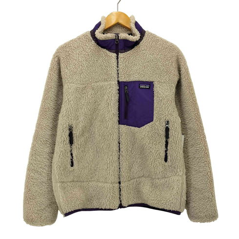 パタゴニア patagonia Classic Retro-X 切替 フロント ポケット ジップアップ ボアフリース ジャケット レディース JPN:XXL