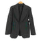 コムデギャルソンオムプリュス COMME des GARCONS HOMME PLUS 14AW HOLY JACKET期 チェック切替 チェックポケットジャケット メンズ JPN:S