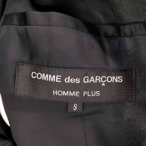 コムデギャルソンオムプリュス COMME des GARCONS HOMME PLUS 14AW HOLY JACKET期 チェック切替 チェックポケットジャケット メンズ JPN:S