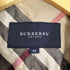 バーバリーロンドン BURBERRY LONDON 裏地ノバチェック シャドーストライプ バックギャザー 1B テーラードジャケット レディース 38