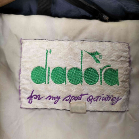 ディアドラ DIADORA 90S 刺繍中綿ジャケット メンズ XL