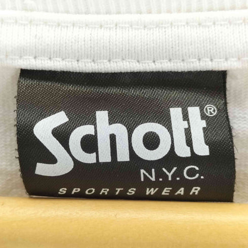ショット Schott OVERSIZE T-SHIRT BASIC LOGO TEE メンズ import:M