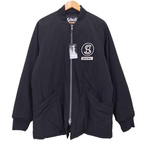 ショット Schott BROSワッペン中綿オーバーサイズジャケット メンズ L