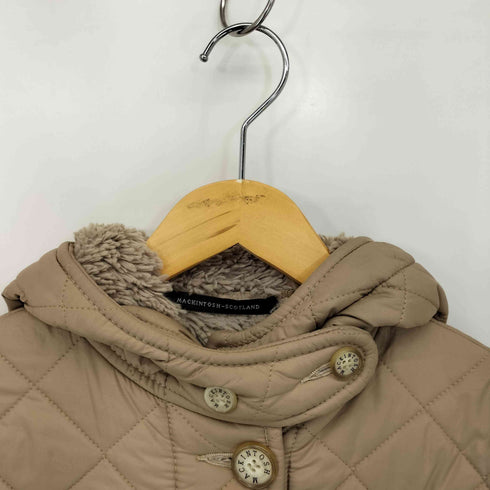 マッキントッシュスコットランド MACKINTOSH SCOTLAND 英国製 裏地ボアフーデットジャケット レディース JPN:36