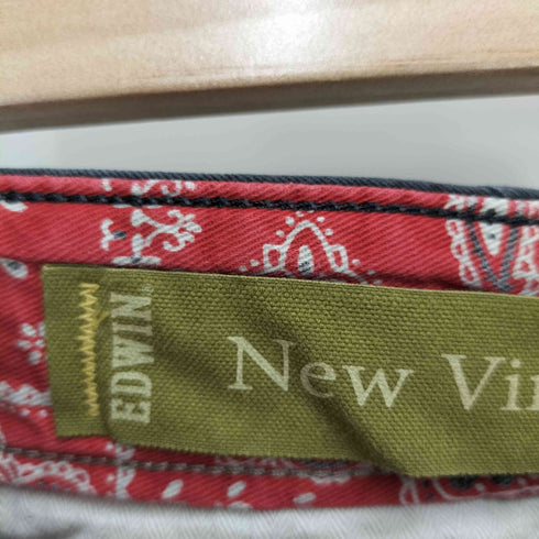 エドウィン EDWIN NEW VINTAGE コンチョボタンストレートパンツ メンズ 28