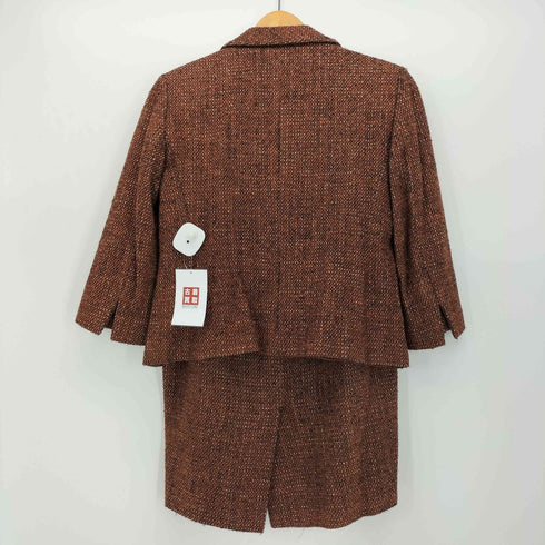 マックスマーラ MAX MARA イタリア製 ウール 1B テーラード ジャケット スカート セットアップ レディース 40