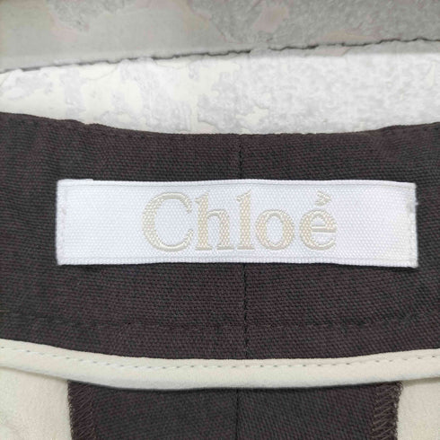 クロエ Chloe フロント切替デザインパンツ レディース 34