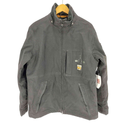 ティンバーランド Timberland PRO SERIES 105 LEE LIFTING 企業ロゴ プリント プレート リメイク 裏地フリース ジップアップ ワーク ジャケット メンズ import:M