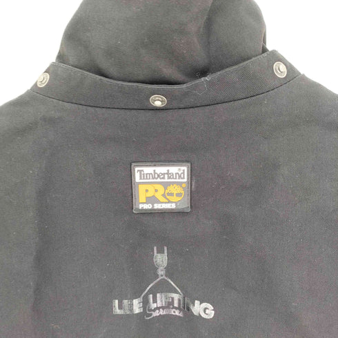 ティンバーランド Timberland PRO SERIES 105 LEE LIFTING 企業ロゴ プリント プレート リメイク 裏地フリース ジップアップ ワーク ジャケット メンズ import:M