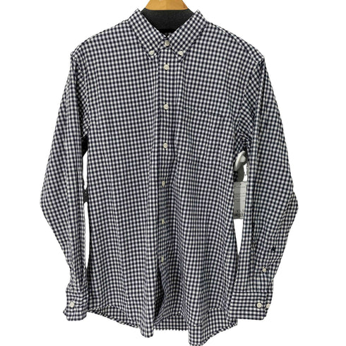 ザノースフェイス THE NORTH FACE L/S Hidden Valley Shirt ギンガムチェック ボタンダウンシャツ メンズ M