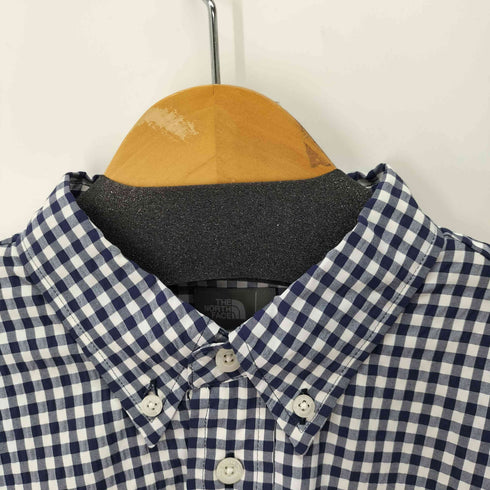 ザノースフェイス THE NORTH FACE L/S Hidden Valley Shirt ギンガムチェック ボタンダウンシャツ メンズ M