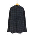 OUT AGE チェック柄 メッセージ ロングシャツ メンズ JPN:M