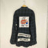 OUT AGE チェック柄 メッセージ ロングシャツ メンズ JPN:M