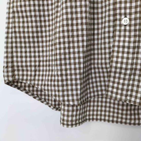 ザノースフェイス THE NORTH FACE S/S Hidden Valley Shirt ギンガムチェック ボタンダウンシャツ メンズ M