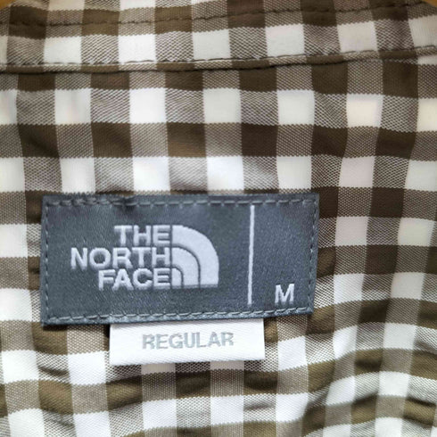 ザノースフェイス THE NORTH FACE S/S Hidden Valley Shirt ギンガムチェック ボタンダウンシャツ メンズ M