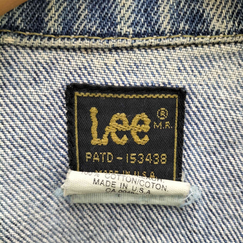 リー Lee USA製 PATD-153438 黒タグ 3rd型 デニムジャケット メンズ US:36