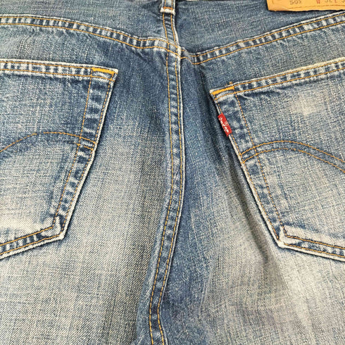 リーバイス Levis 00s 501 刻印359 フィリピン製 ボタンフライデニムパンツ メンズ 32X32