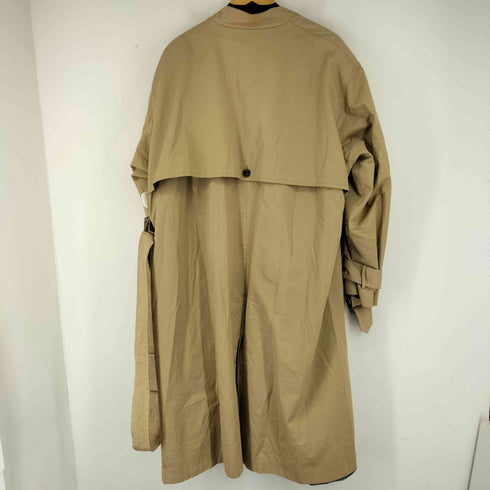 キャスパージョン CASPER JOHN バンドカラートレンチコート メンズ JPN:L