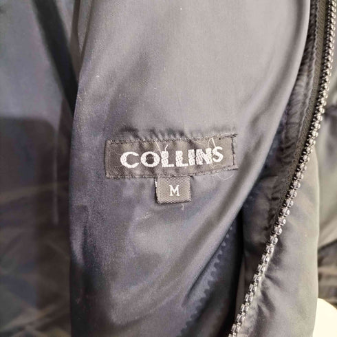 コリンズ collins ハイネックナイロンダウンジャケット ブラック メンズ JPN:M