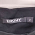 ダナキャランニューヨーク DKNY レーヨン混 シルク レース フリル スカート レディース JPN:2