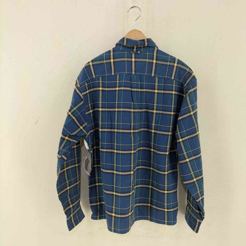 トミーヒルフィガー TOMMY HILFIGER モーリシャス製 両ポケ ロゴ刺繍 チェックBDシャツ メンズ JPN:L