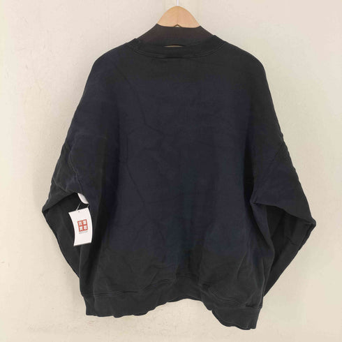 ヘインズ Hanes MADE IN HONDURAS クルーネックスウェット 無地 プレーン ブラック メンズ import:XL