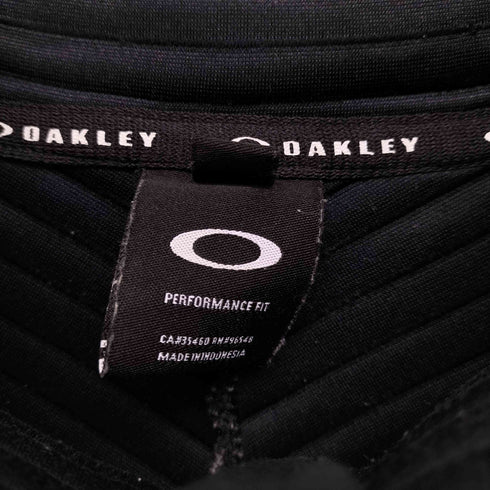 オークリー OAKLEY ロゴ刺繍ボンディングジップアップパーカー メンズ M