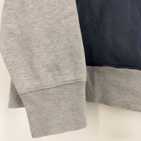 ポロジーンズカンパニーラルフローレン POLO JEANS COMPANY RALPH LAUREN カレッジ ワッペン 刺繍 No67 スリーブ リブ 切替 プルオーバー パーカー メンズ import:XL