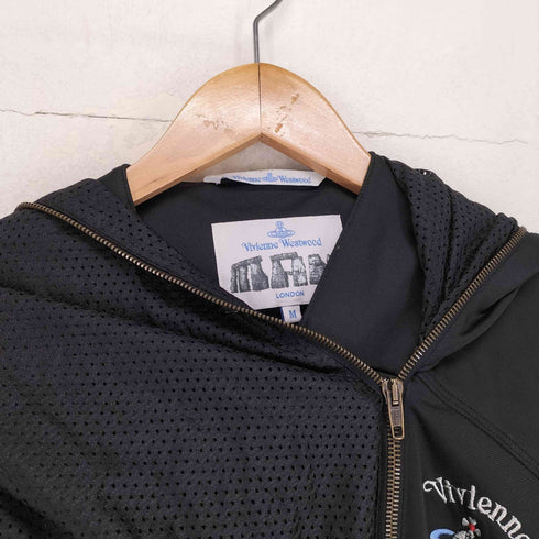 ヴィヴィアンウエストウッドマン Vivienne Westwood MAN 11SS ロゴ刺繍 アシンメトリーデザインブルゾン メンズ M